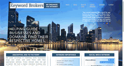 Desktop Screenshot of keywordbrokers.com